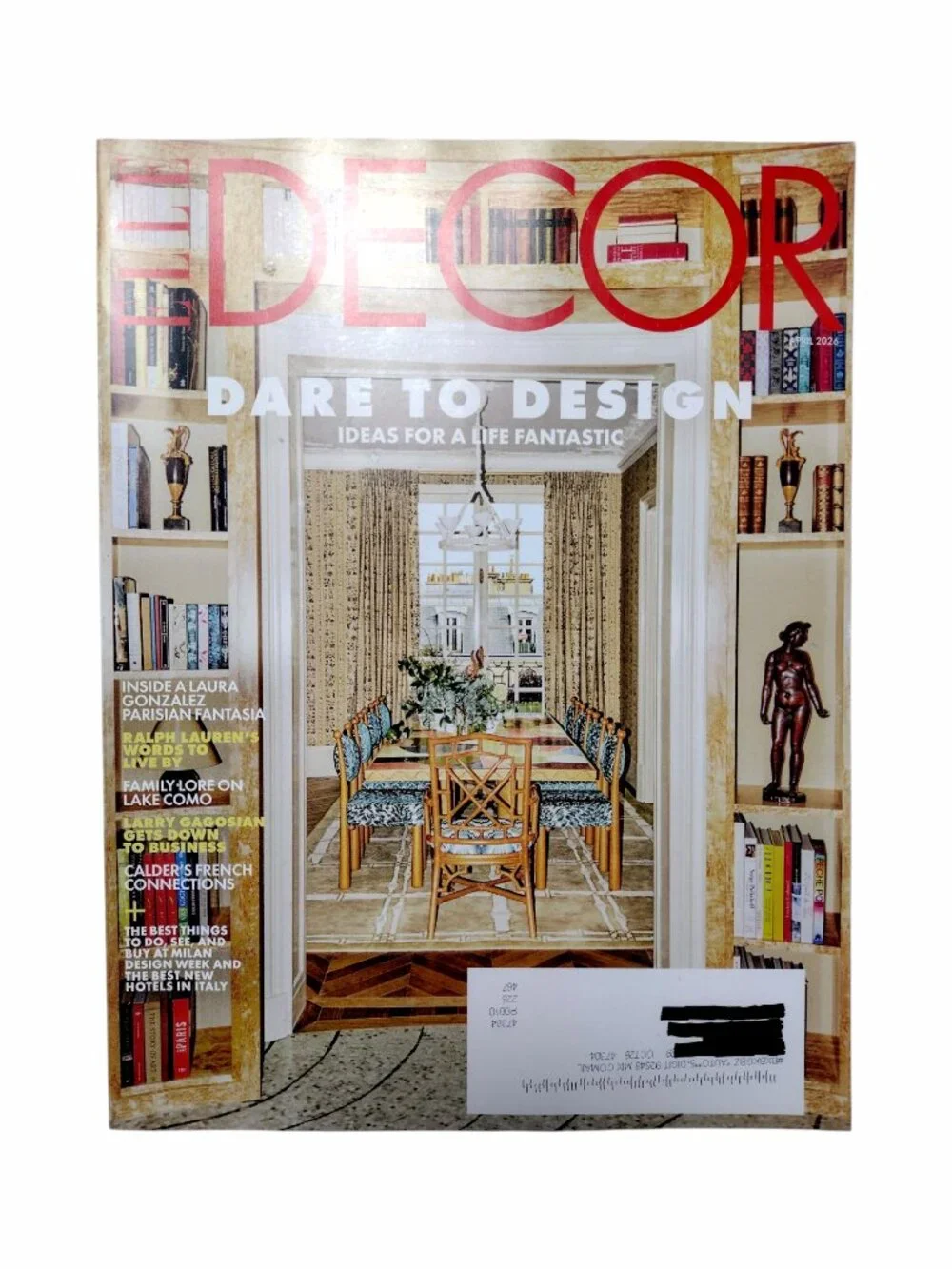 Elle Decor Magazine 5 Issue Bundle 2026, Summer, Winter, March, April, May